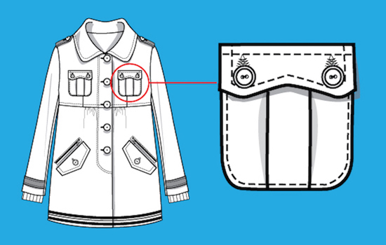 A FASHION FLAT SKETCH  CAD  TECHNICAL DRAWING  Upwork