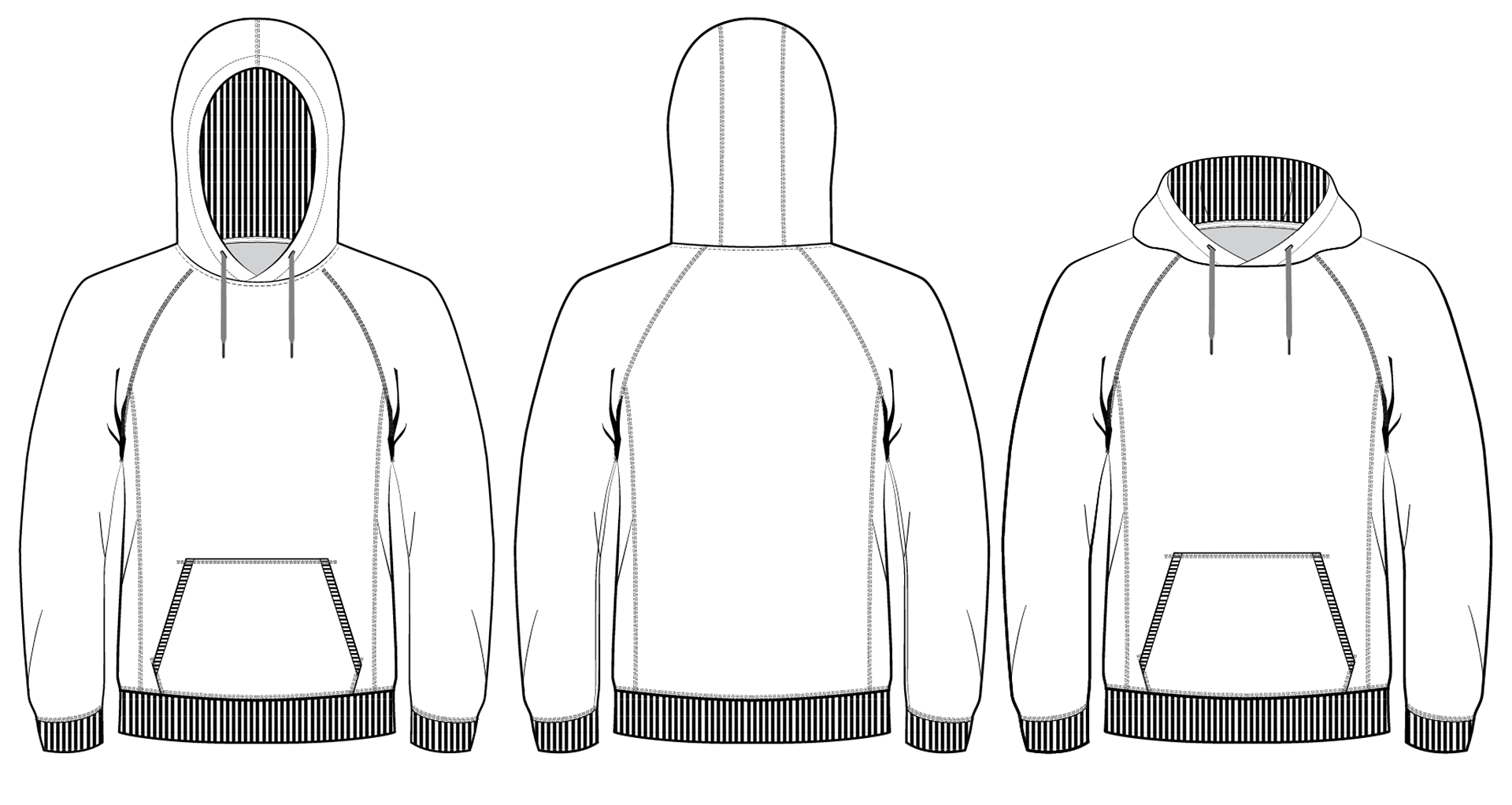 tech pack hoodie