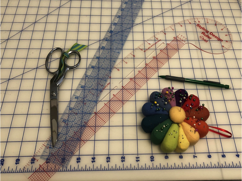 SEWING PATTERN DRAFTING TOOLS. 