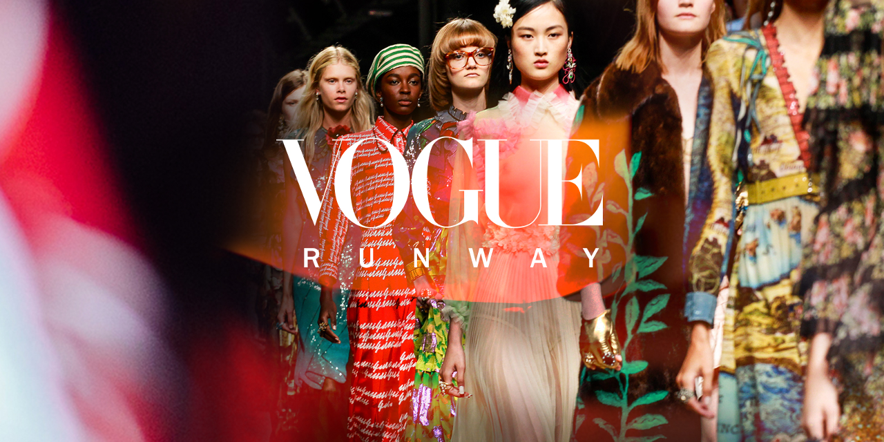 Vogue Runway streaming online fashion shows