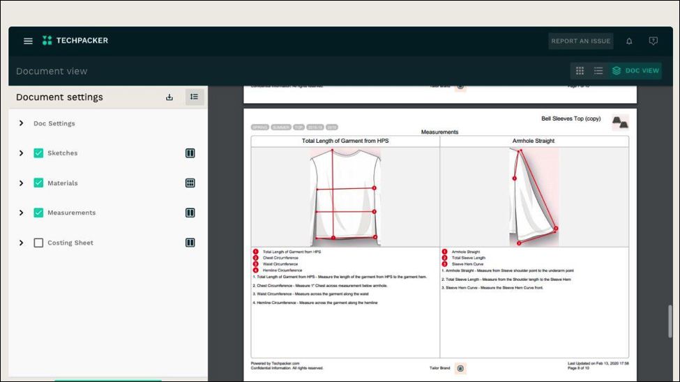 What is a Garment Spec Sheet and How to Add one in a Tech Pack