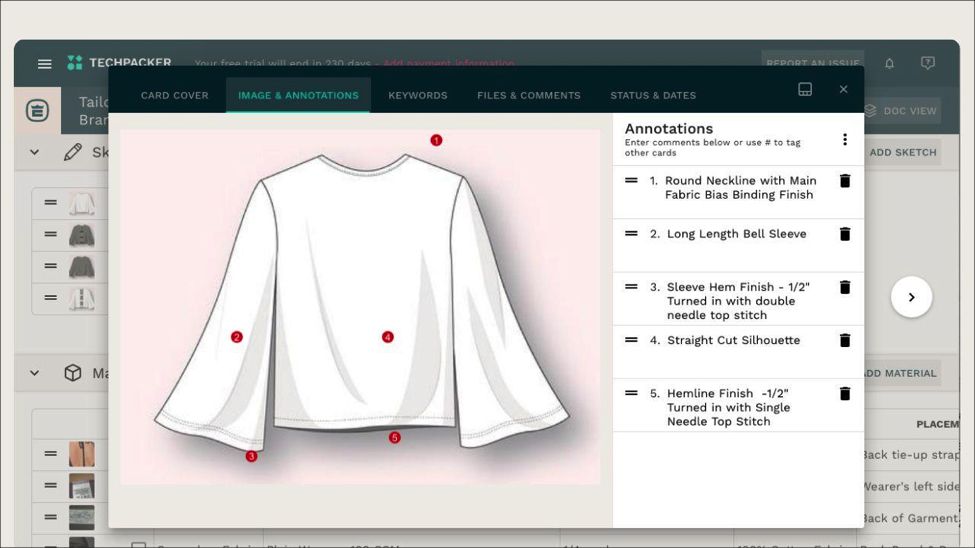 Garment Measurement Spec Sheet Parameters for Correct Fit