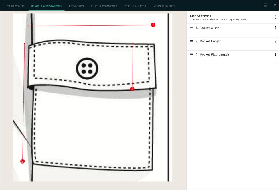 Pocket measurements