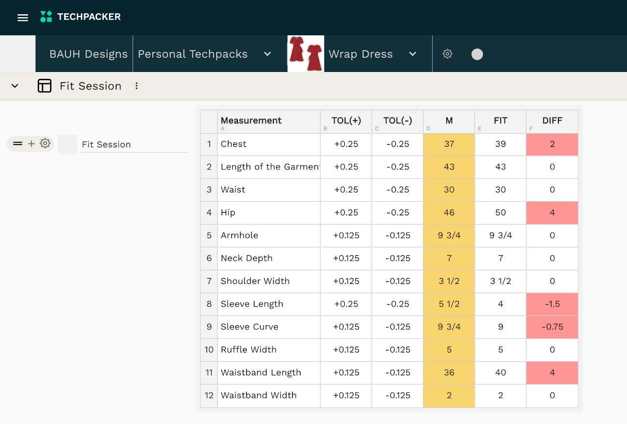 Techpacker vs Excel: creating tech packs the easy way