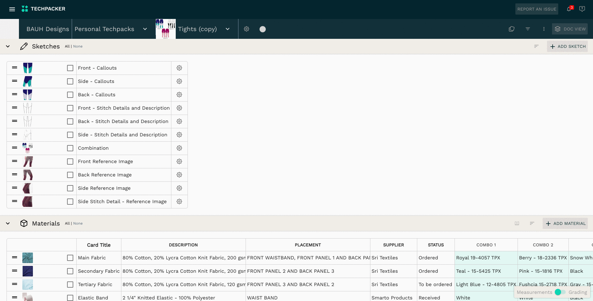 Techpacker vs Excel: creating tech packs the easy way