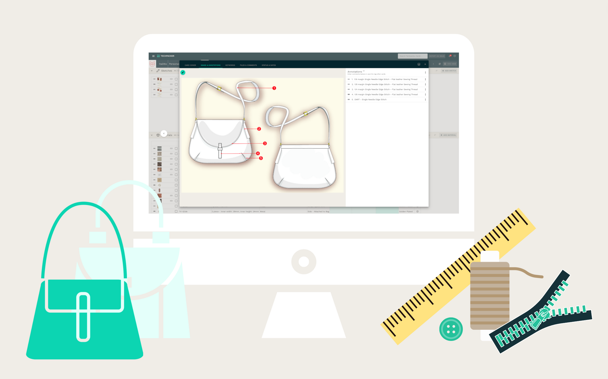 How to Create a Tech Pack for a Handbag