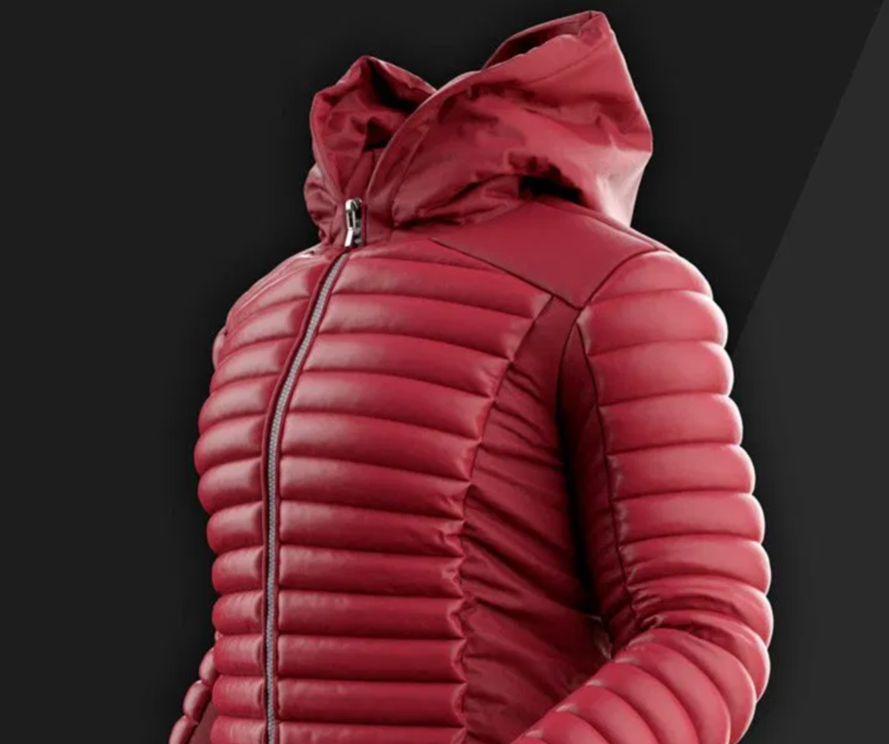 3D Digital Product Creation - Louis Vuitton's Puffer Jacket by