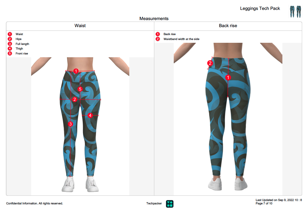 Stylish and trendy leggings designs for your brand