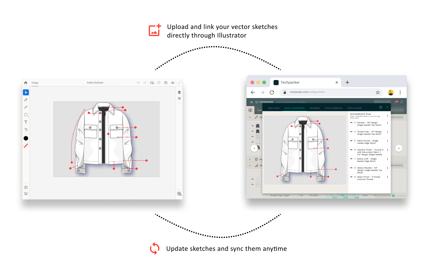 Techpacker vs Excel: creating tech packs the easy way