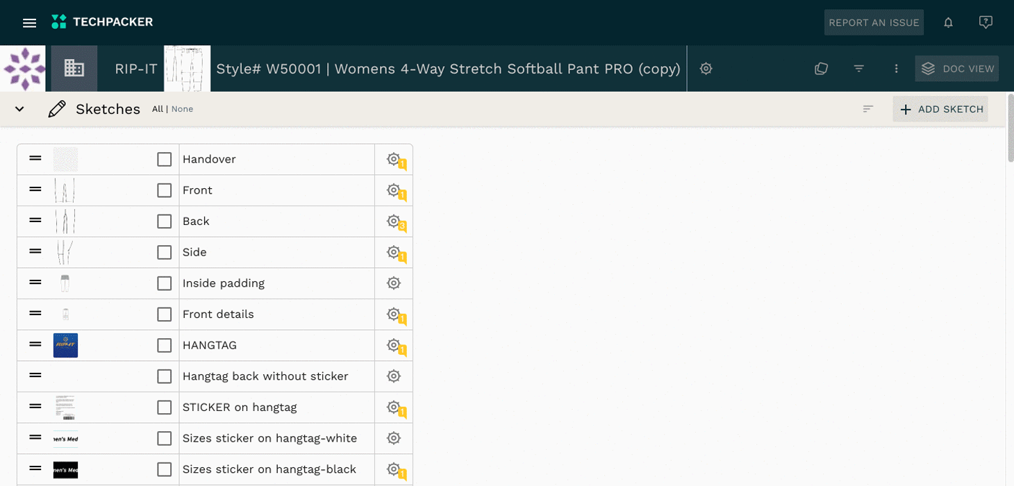 How to connect cards on Techpacker