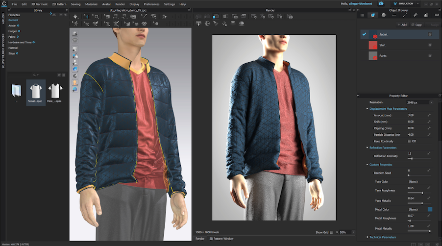 Clo 3d fashion design software