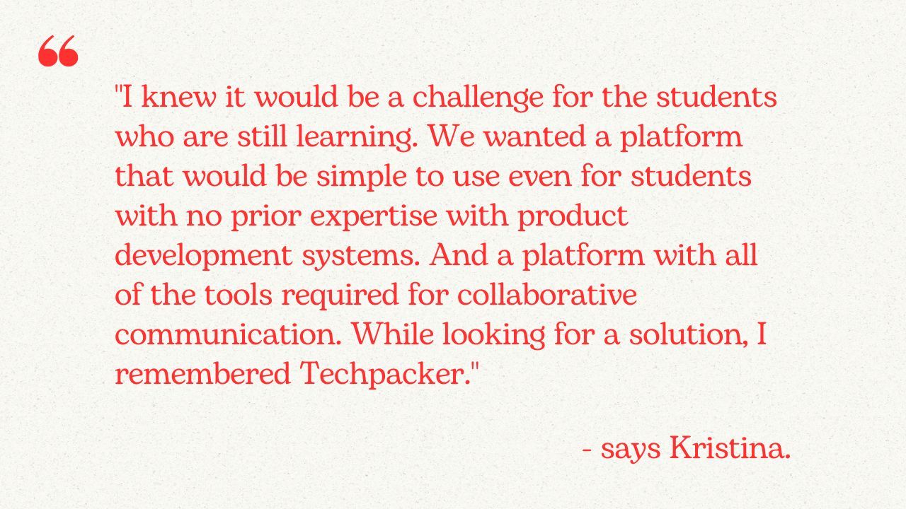 How Cincinnati University Uses Techpacker to Teach Students Product Development