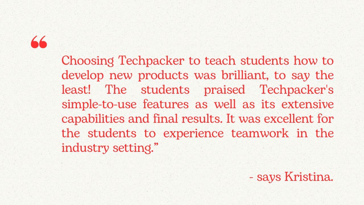 How Cincinnati University Uses Techpacker to Teach Students Product Development