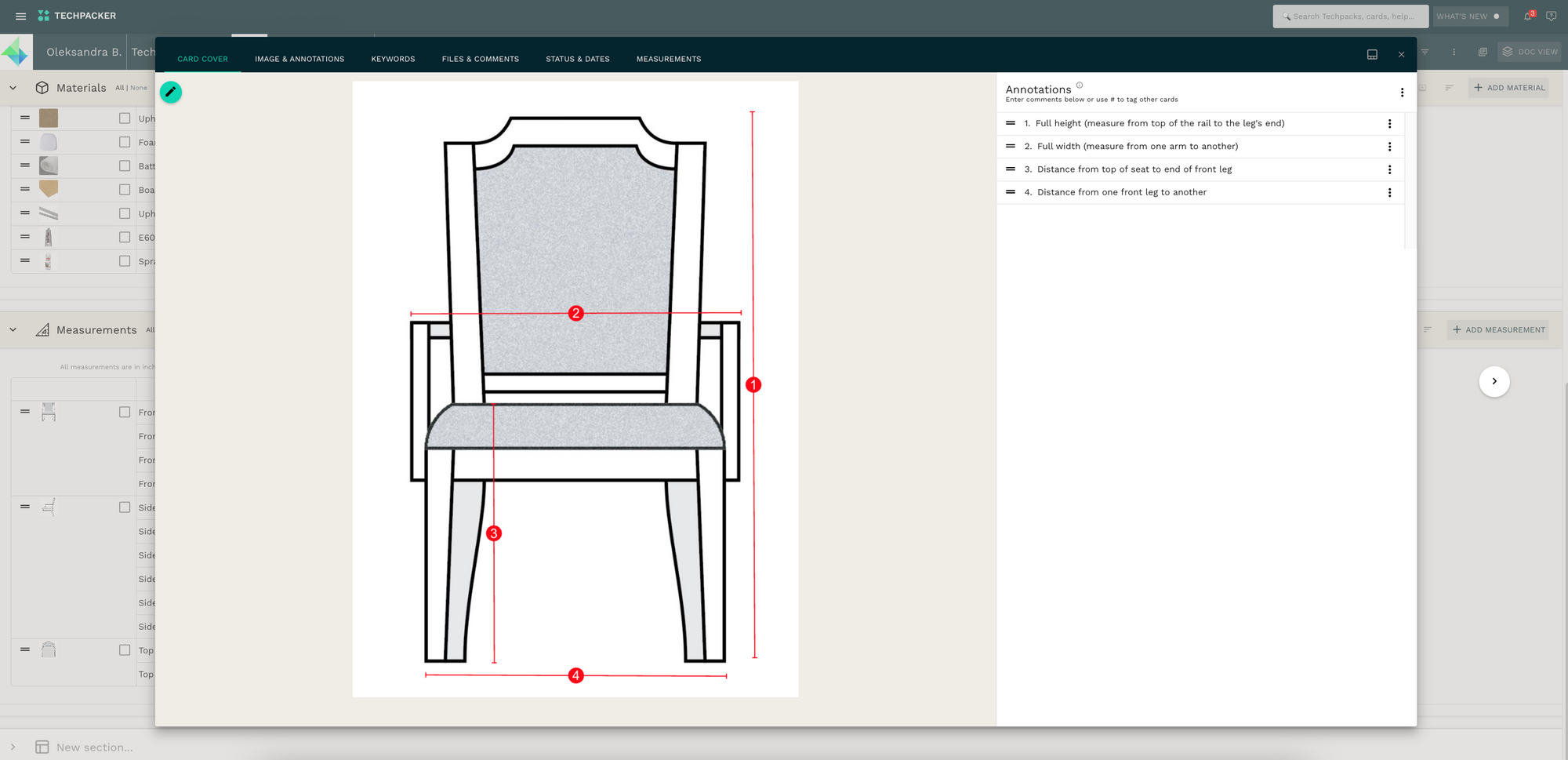 How to Create a Tech Pack for Furniture