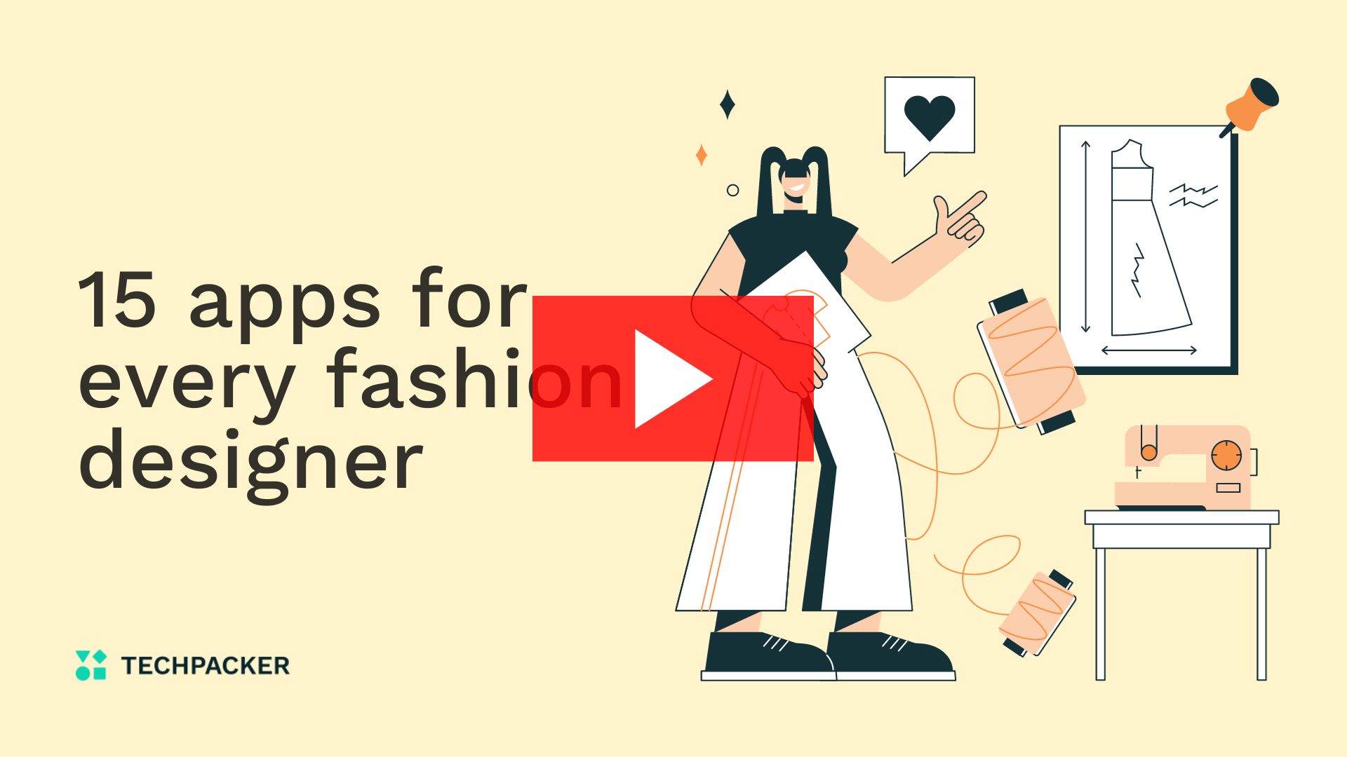 Video on 15 apps for fashion designers