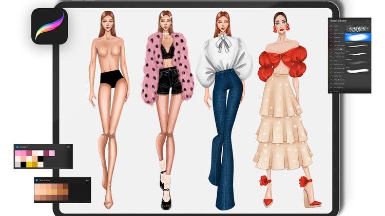 Top 6 Apps for Digital Fashion Illustrations