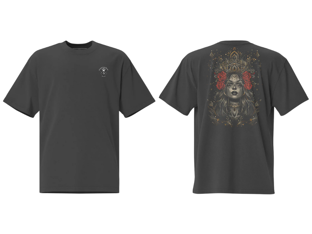 Crowned Cotton Design T-shirt