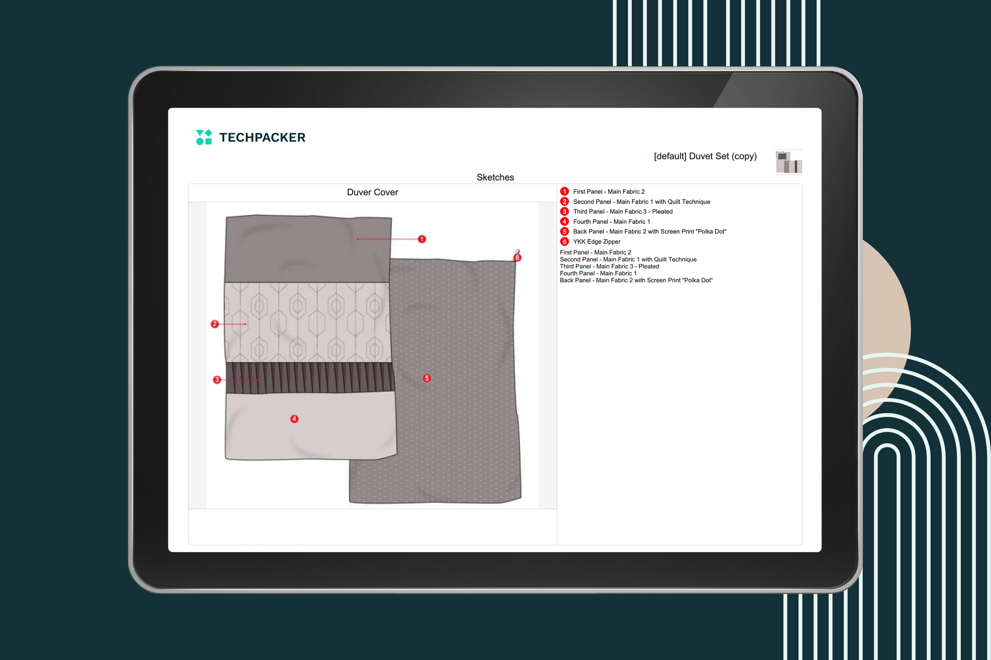 How to Create a Tech Pack for Home Furnishing Goods