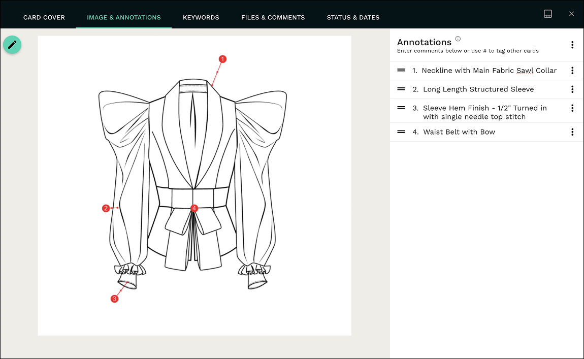 Adding sketch and annotation on Techapcker.