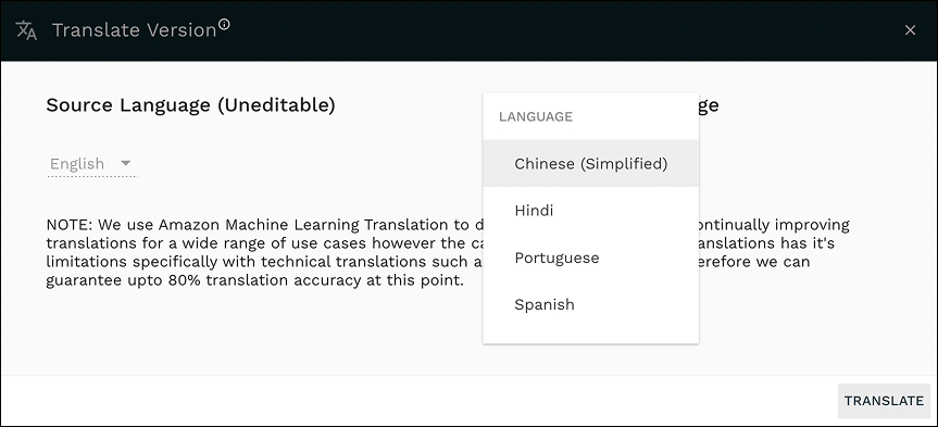 Chinese translation for manufacturers on Techpacker.