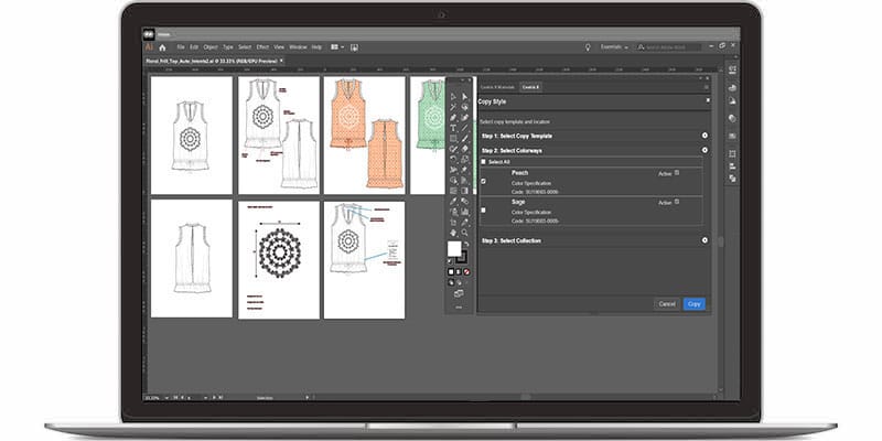 Adobe Illustrator integration for Centric PLM